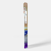  White Kitten Illustratie Case-Mate iPhone Case (Achterkant / Links)