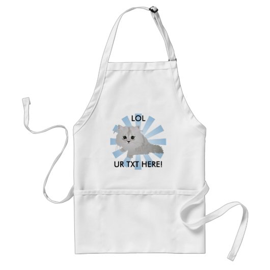 White Kitten Schort (Voorkant)
