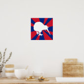 White Kiwi Poster (Keuken)