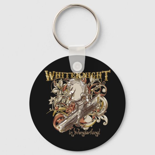 White Knight Carnivale Style (Gold Version) Sleutelhanger (Voorkant)