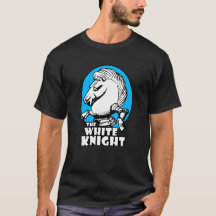 White Knight Logo Sky Blue