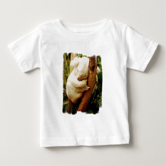 White Koala Beer Baby T-Shirt (Voorkant)
