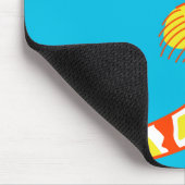 White Koi Fish Muismat (Hoek)