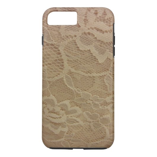 White Lace Case-Mate iPhone Case (Achterkant)