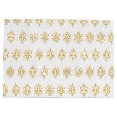 White Lace Gift Bag Large Cadeautasje (Achterkant)