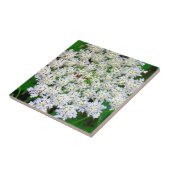 White Lace Hydrangea Tegeltje (Zijkant)