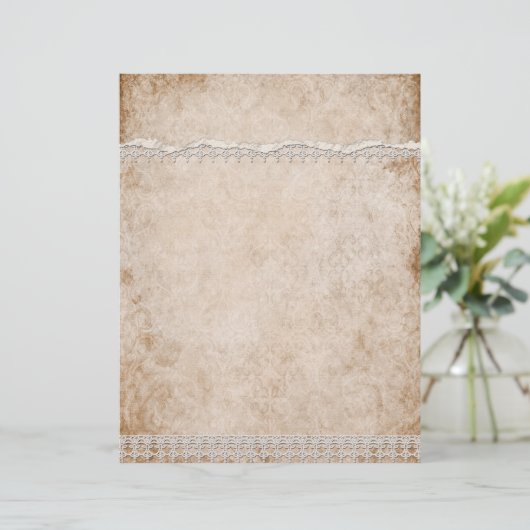 White Lace Letterhead (Staand voorkant)