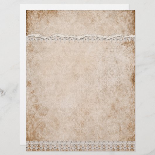 White Lace Letterhead (Voorkant / Achterkant)