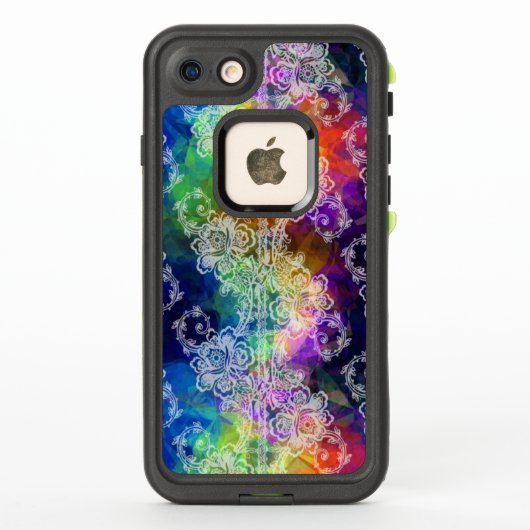 White Lace on Rainbow-weefselpapier (Achterkant)