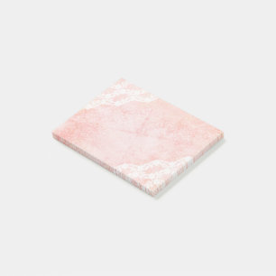 White lace Pink, briefing Post-it® Notes
