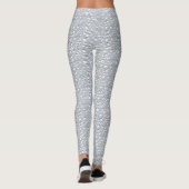 White Lace Yoga Gym Exercice Leggings Pantalon (Dos)