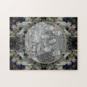 White Lacecap Hydrangea Lijst Uw foto toevoegen Legpuzzel (Horizontaal)