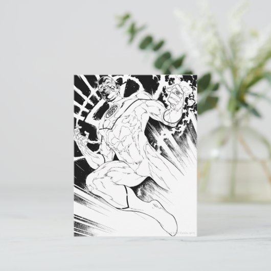 White Lantern Corps Briefkaart (Staand voorkant)