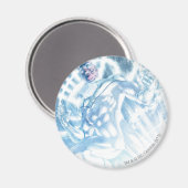 White Lantern Corps - Kleur Magneet (Voorkant / Achterkant)