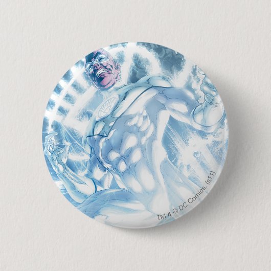 White Lantern Corps - Kleur Ronde Button 5,7 Cm (Voorkant)