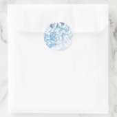 White Lantern Corps - Kleur Ronde Sticker (Tas)