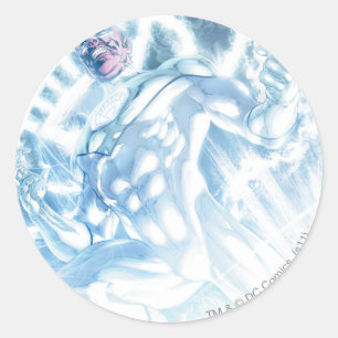 White Lantern Corps - Kleur Ronde Sticker