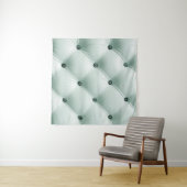 White Leather Texture in Luxury Interiorabstract,  Wandkleed (In situ)