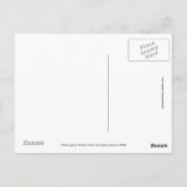 White Leghorn Chicken Briefkaart (Achterkant)