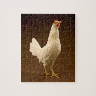 White Leghorn Chicken Legpuzzel