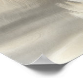 White leon - Reflectie of light Fine Art Poster (Hoek)