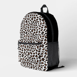 White leopard Print Bedrukte Rugzak