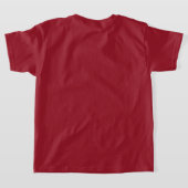 White letter christmas gift  t-shirt (Laag Achter)