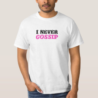 White Lie Shirt, ik gooi nooit T-Shirt