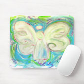 White Light Angel Mousepad Muismat (Met muis)