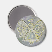White Light Guardian Angel Magnet Magneet (Voorkant / Achterkant)