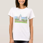 White Lighthouse Womens Tshirt (Devant)