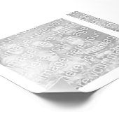 White Lijst Foto Afdruk (Hoek)