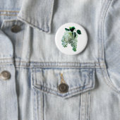 White Lilacs Ronde Button 5,7 Cm (In situ)