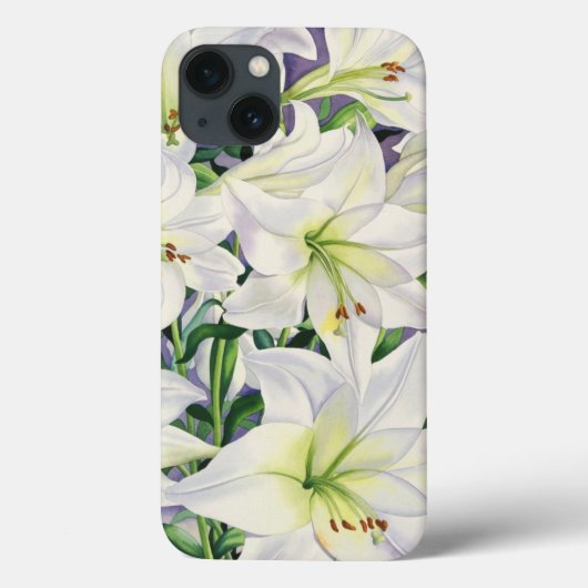 White Lilies 2008 Case-Mate iPhone Case (Achterkant)