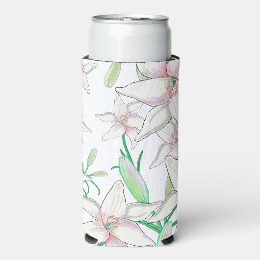 White Lilies Illustration (Seltzer Voorkant)