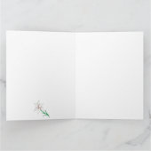 White Lilies Illustration Kaart (Binnen)