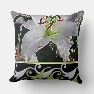 White Lily accent kussens