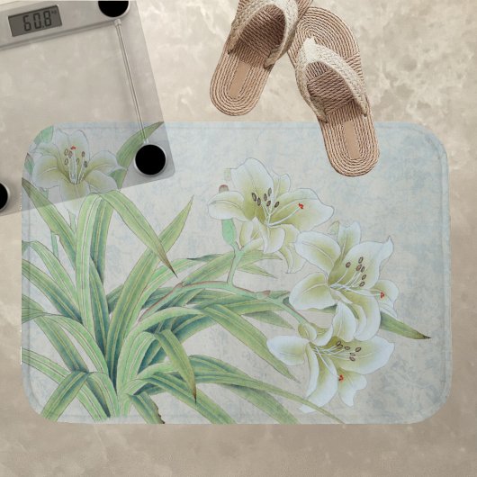 White Lily Badmat