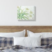 White Lily Canvas Afdruk (Insitu (Slaapkamer))