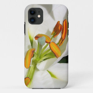 White Lily iPhone 11 Hoesje