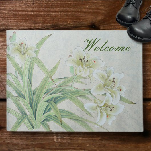 White Lily Deurmat