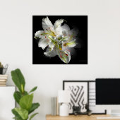 White Lily Fantasy Poster (Thuiskantoor)