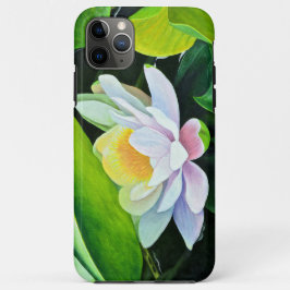 White Lily Floral iPhone 11 Pro Max Hoesje