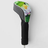 White Lily Floral Golfheadcover (Schuin)