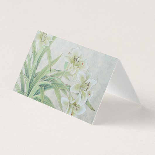 White Lily Kaart (Voorkant)
