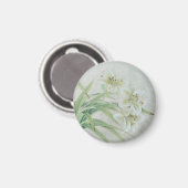 White Lily Magneet (Voorkant / Achterkant)