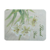 White Lily Magneet (Horizontaal)