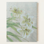 White Lily Planner (Achterkant)
