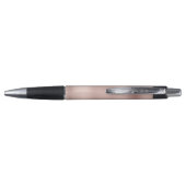 White Lily Salon Business Promotion Roos Gold Pen (Achterkant)