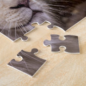 White Lion Foto Legpuzzel (Zijkant)